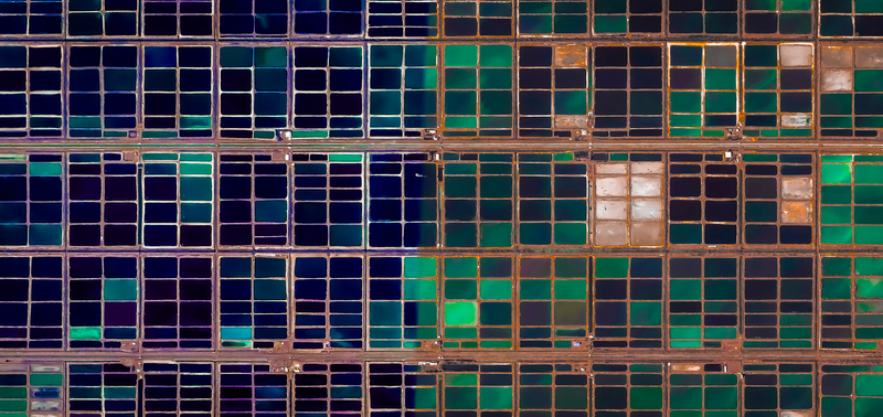 Illustration for article titled These Stunning Geometric Patterns Were Created From Google Earth Images